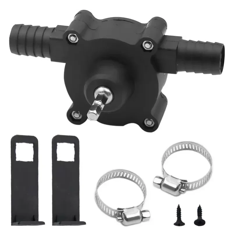 Household Small Water Pump Hand Electric Drill Water Pump Convenient DC Water Pump Self Suction Centrifugal Pump Tool Accessory