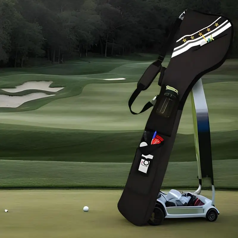 حقيبة نادي الجولف حقيبة حمل نادي الجولف مقاومة للماء متعددة الوظائف لوازم التخزين للنساء والرجال والأولاد والبنات والشباب والمراهقين #5