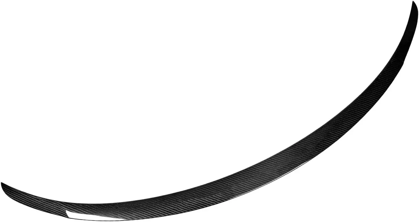 

Real Carbon Fiber Spoiler for Tesla Model Y Juniper 2026+ Glossy Surface Trunk Spoiler Wing Trunk Tail Rear Trunk Lid,3M Twill D