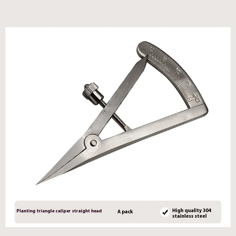 Caliper vertical measurement of inlay crown digital cursor bone ridge thickness wax implant