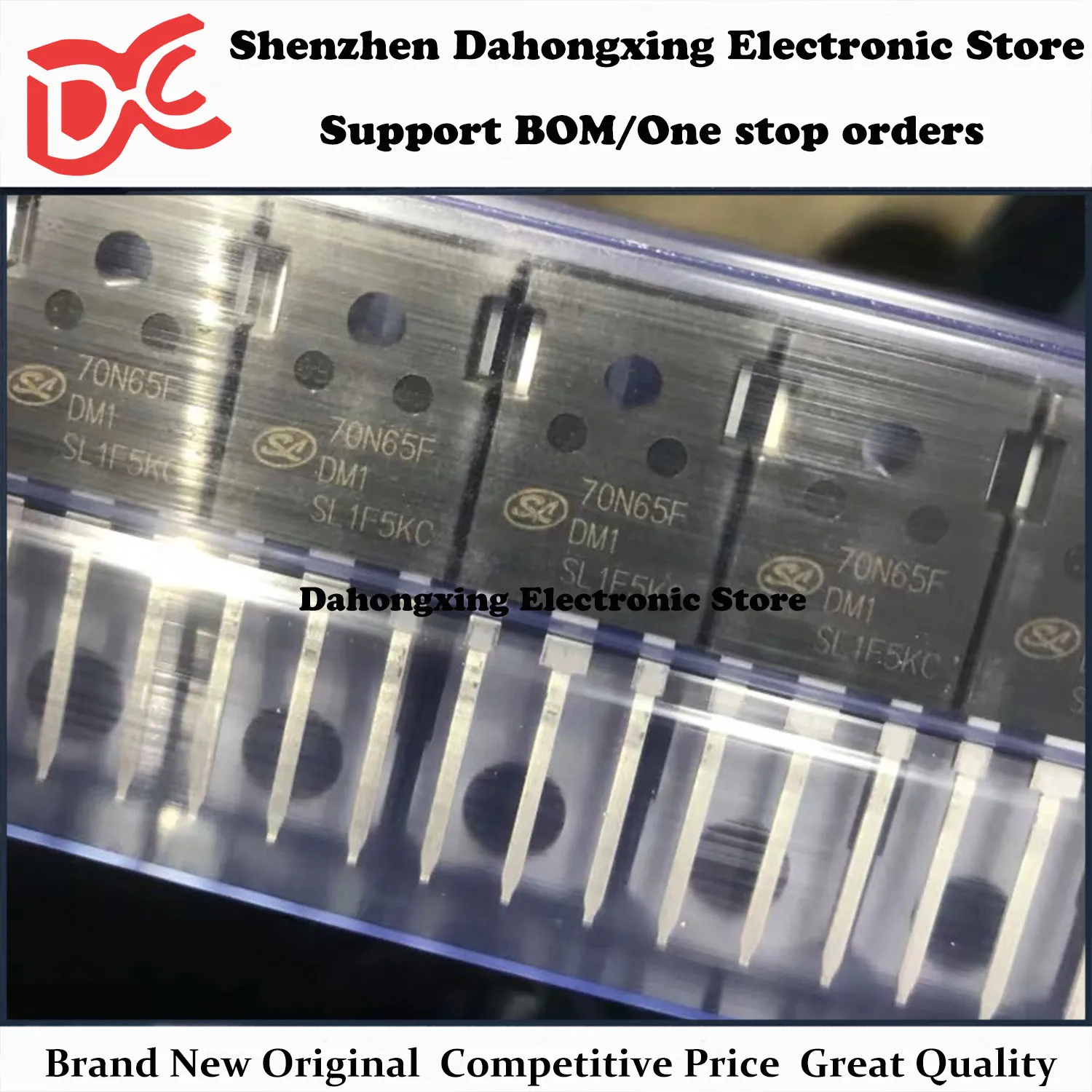 New Original 5Pcs SGT70N65FDM1 70N65F 70N65FDM1 TO-247 70A 650V IGBT Transistor Electronic Components Great Quality