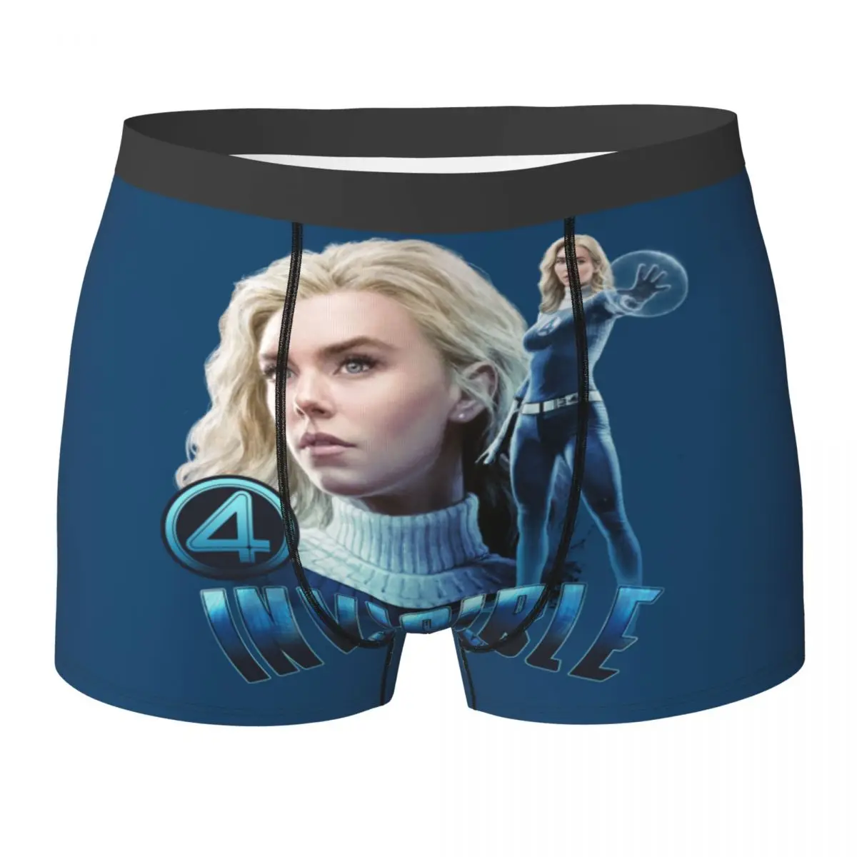 

The Fantastic Four- First Steps Invisible Underwear Comfortable Underpants Boxer Brief For Male Pouch Oversize Boxer Shorts