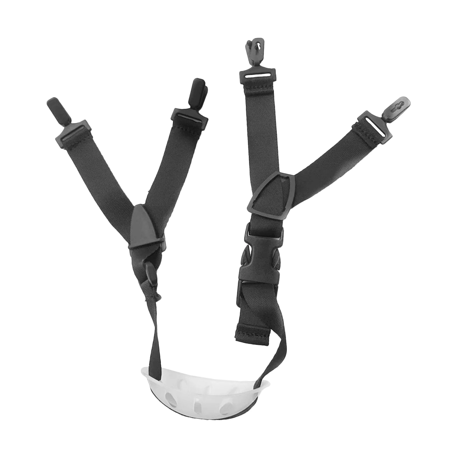 

Black Universal Elastic Chin Strap Adjustable Replacement Band Hard Hat Durable Safety Construction Use