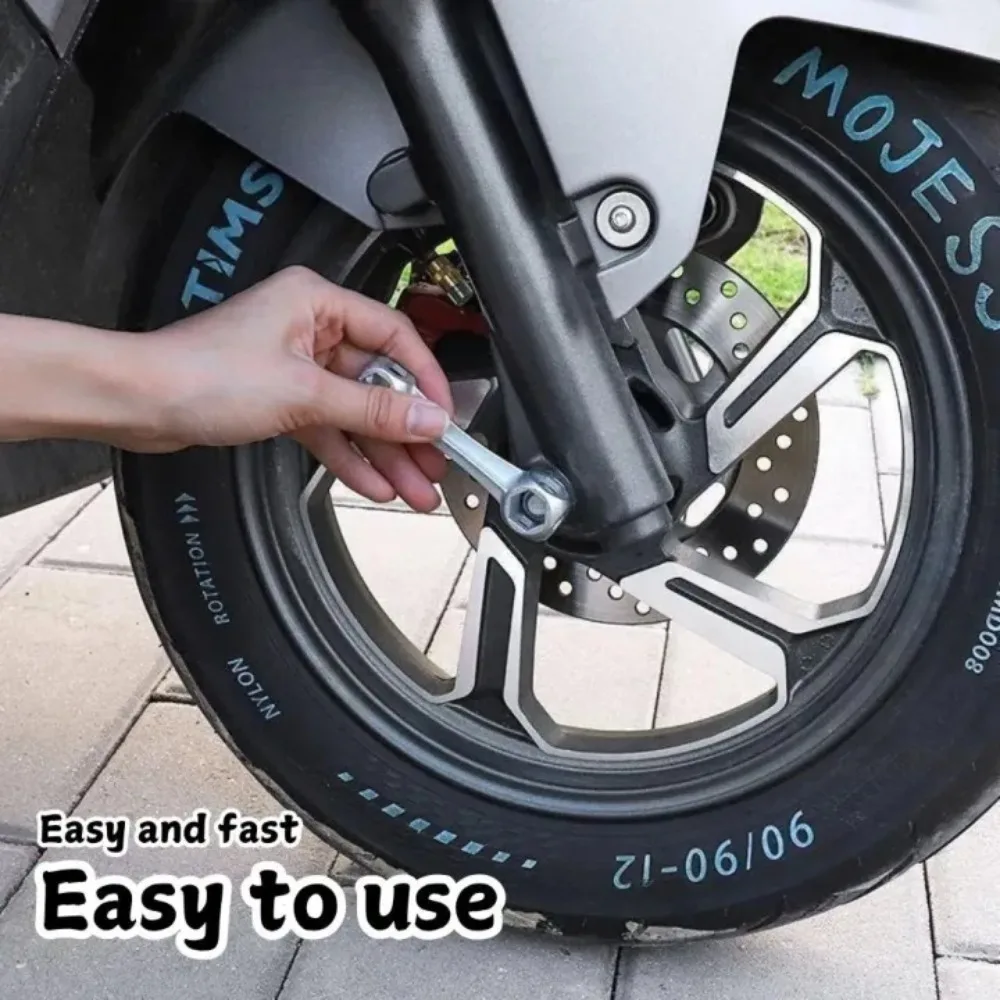 10 in 1 Metal Hexagonal Wrench 6~15mm Bicycle Hexagonal Screw Installation Disassembly Wrench Multi Purpose Bicycle Repair Tool