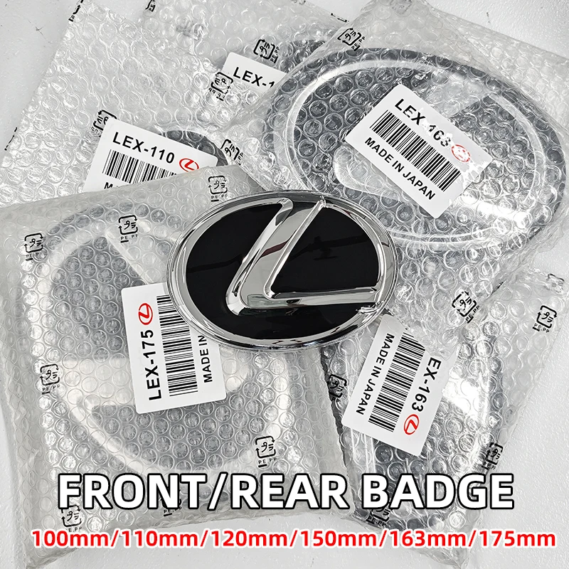 

Car Sticker Car Front Grille Hood Bonnet Emblem Rear Trunk Bumper Badge Sticker For Lexus CT200h IS ES NX RX UX GX GS F Sport Ac
