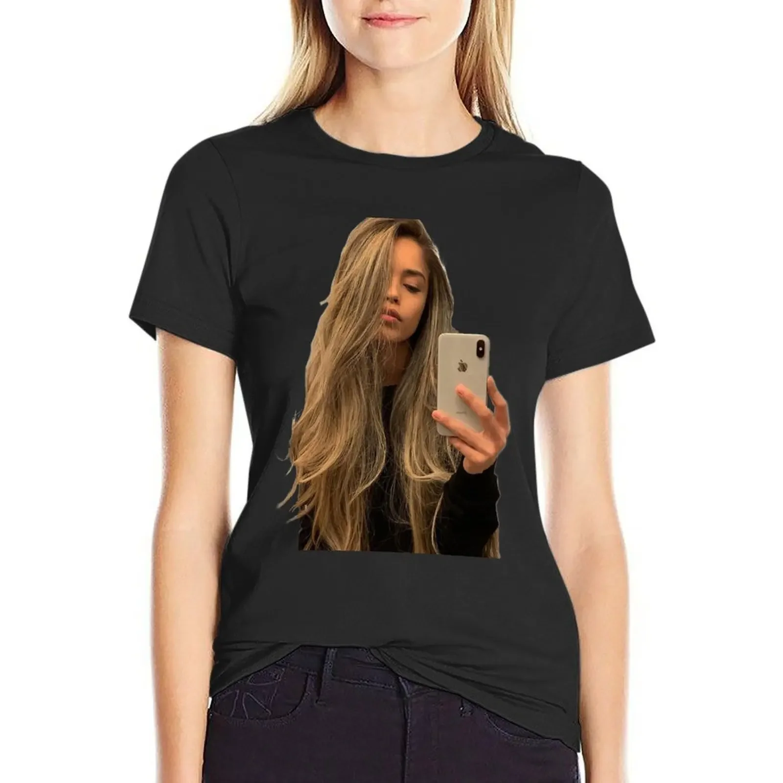 

Valkyrae T-Shirt summer tops tees Aesthetic clothing t-shirts for Women graphic tees