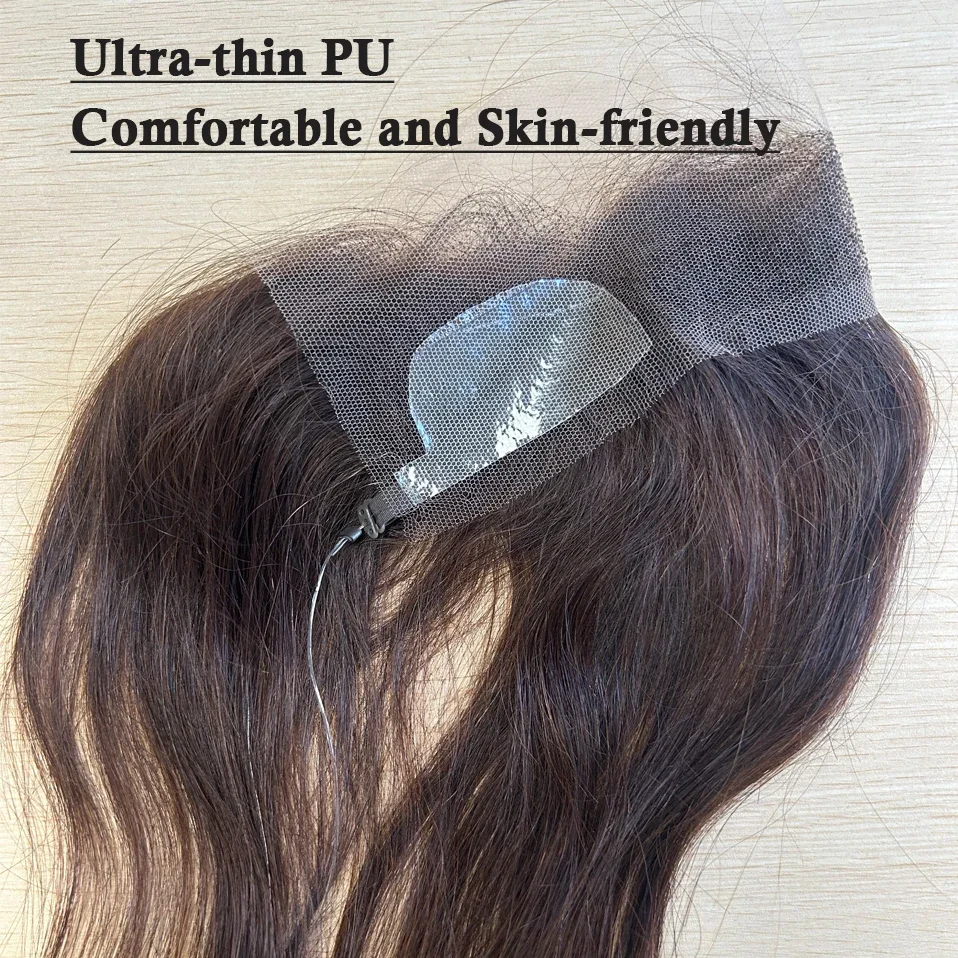 تيس خط الشعر توبر مع خط الصيد الدانتيل أمامي هيربيسي للنساء الجبين الشعر البشري لتخفيف الشعر رسياد شعري