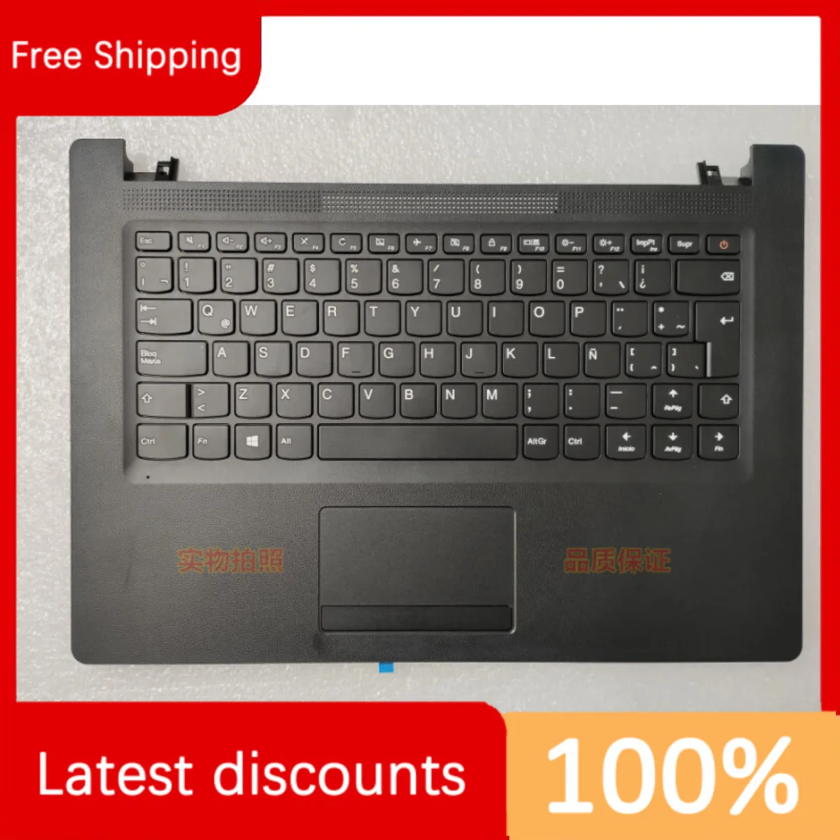 for Lenovo Ideapad 110-14 Keyboard New C-Case Assembly Latin Large Return 5CB0L45748