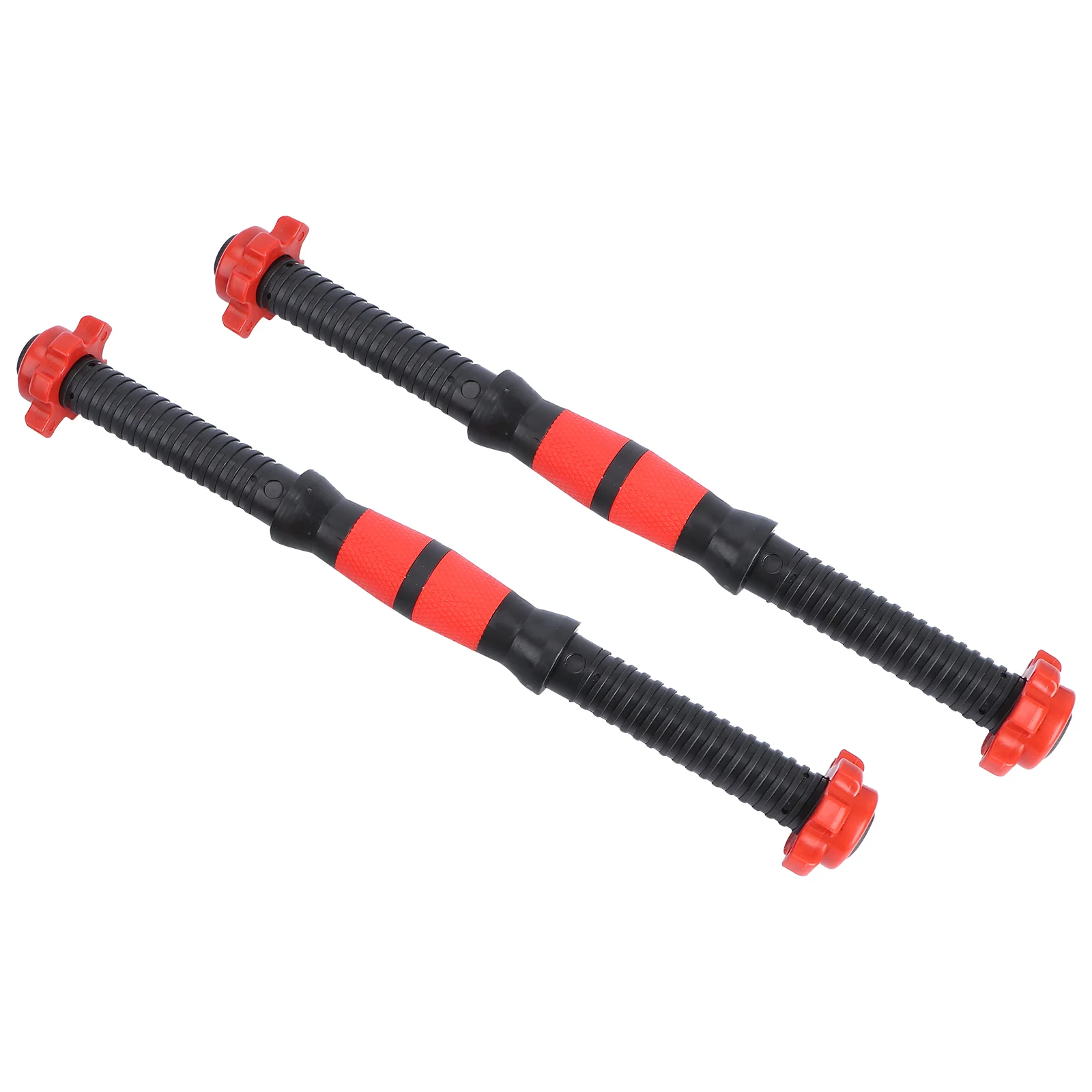 2pcs 40cmDumbbell Bar with 4pcs Nuts Steel Dumbbell Handles Dumbbell Bars Gym Barbells Strength Training Workout Dumbbell