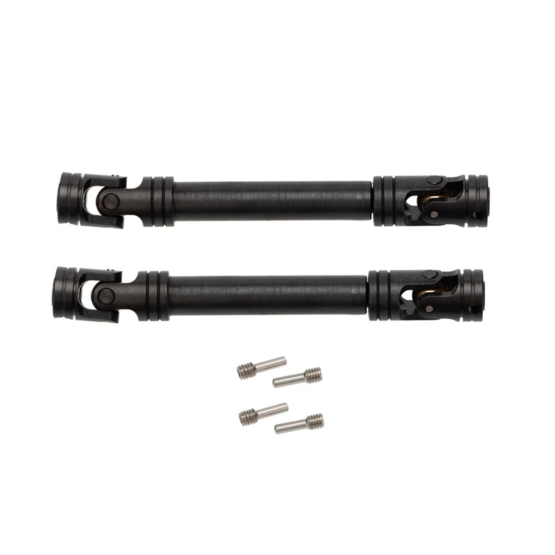 2PCS TRX4 Metal CVD Transmission Drive Shaft For 1/10 RC Car Crawler 312MM Wheelbase Traxxas TRX-4 TRX4 Upgrade Parts