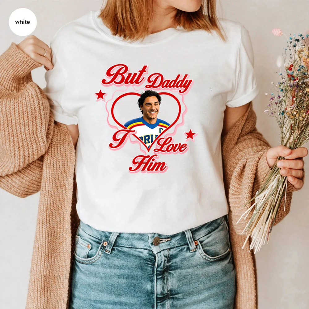 Garrett Graham Daddy I Love Him Shirt Off Campus Briar U Booktok Romance Hockey T-shirt Graham 44 Elle Kennedy Movie Book Merch