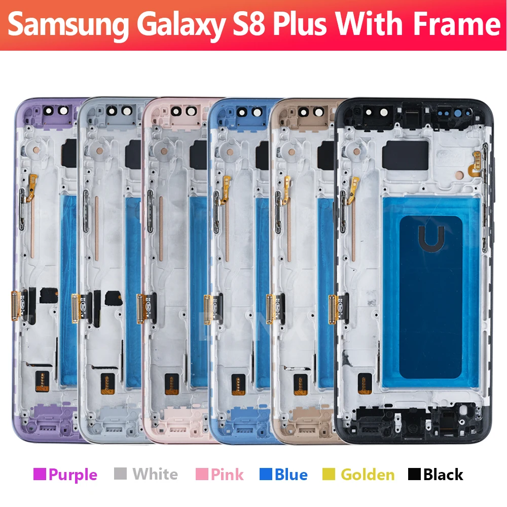 TFT LCD For Samsung Galaxy S8 Plus Display Digital Touch Screen With Frame For S8 Plus G955F Display Screen Replacement Assembly