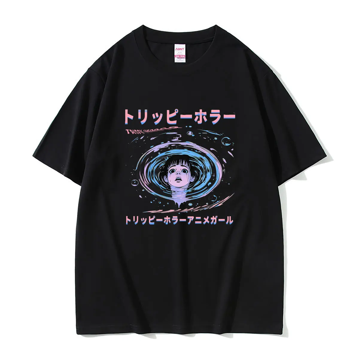 Hot Sale Horror Anime Tomie Junji Ito T Shirts Men Women Retro Manga Tshirt Male Casual Soft Cotton Oversized Crewneck T-shirt