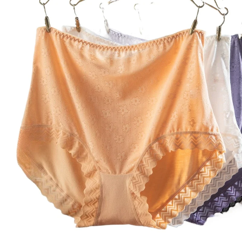 

60-80 кг кружевные трусики с высокой талией, бесшовные полые сексуальные тонкие стильные удобные и мягкие женские трусы с подтяжкой бедер