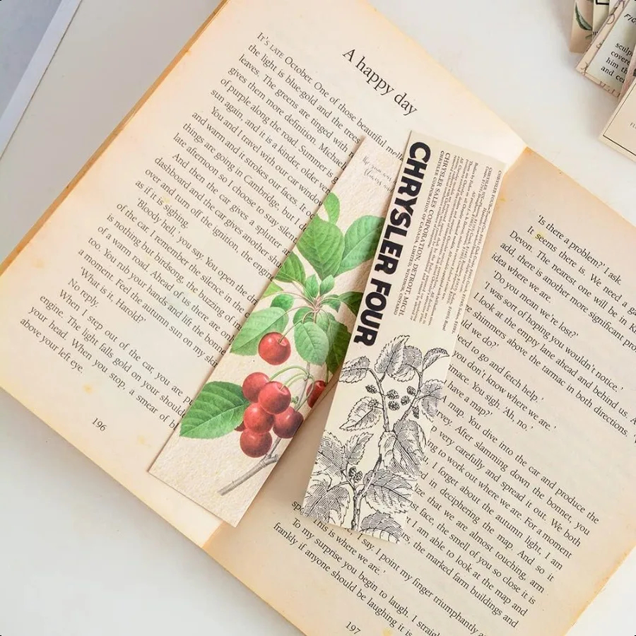 Vintage Style Bookmarks for Women Men 30PCS Gentle Whisper