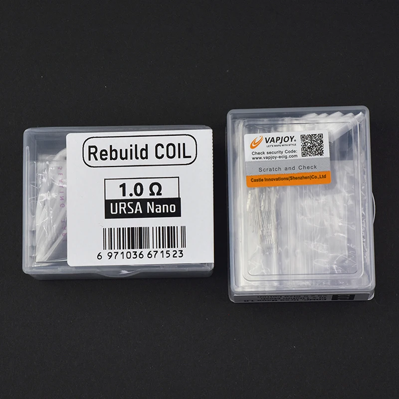DIY Tool Rebuild Kit Mesh Coil Resistance Wire Replacement Accessory For URSA Nano 0.8/1.0ohm