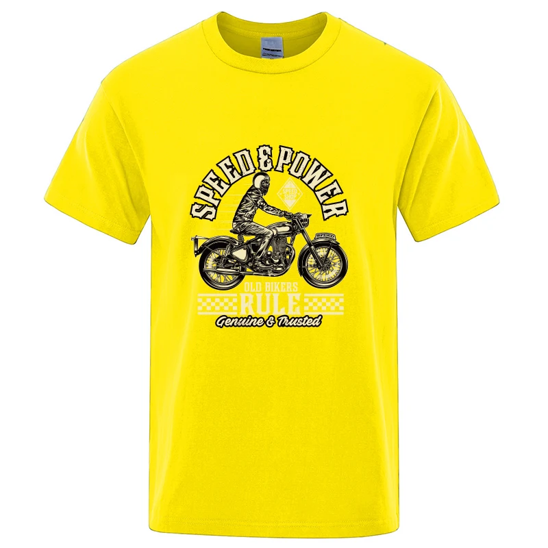 Men Enfield Cycle Co Ltd 1938 Classic T Shirt Motorcycle Motor Race Pure Cotton Tops Funny Short Sleeve Crewneck Tees Summer