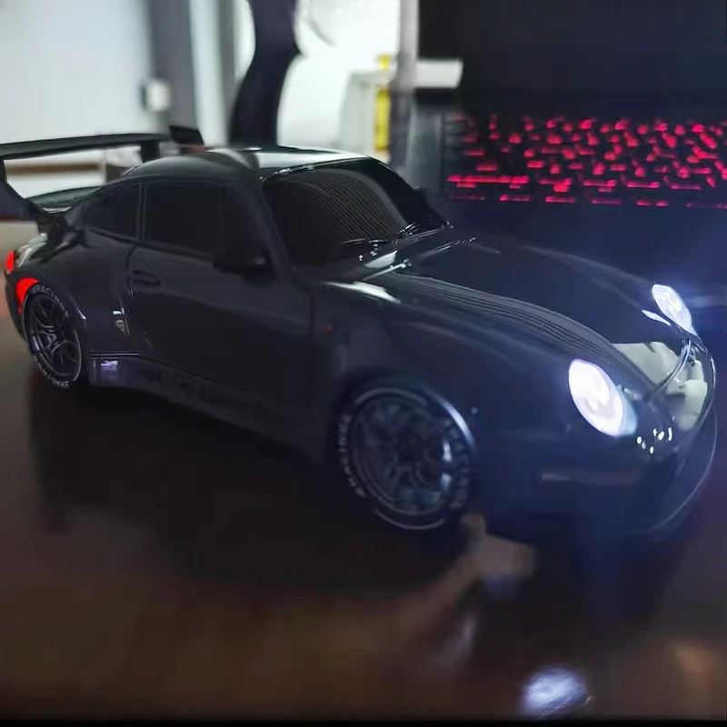 جديد 1/24 GTR 4WD خنق مصباح ليد عالي السرعة RC سيارة متقدمة الانجراف نموذج سيارة لعبة هدية