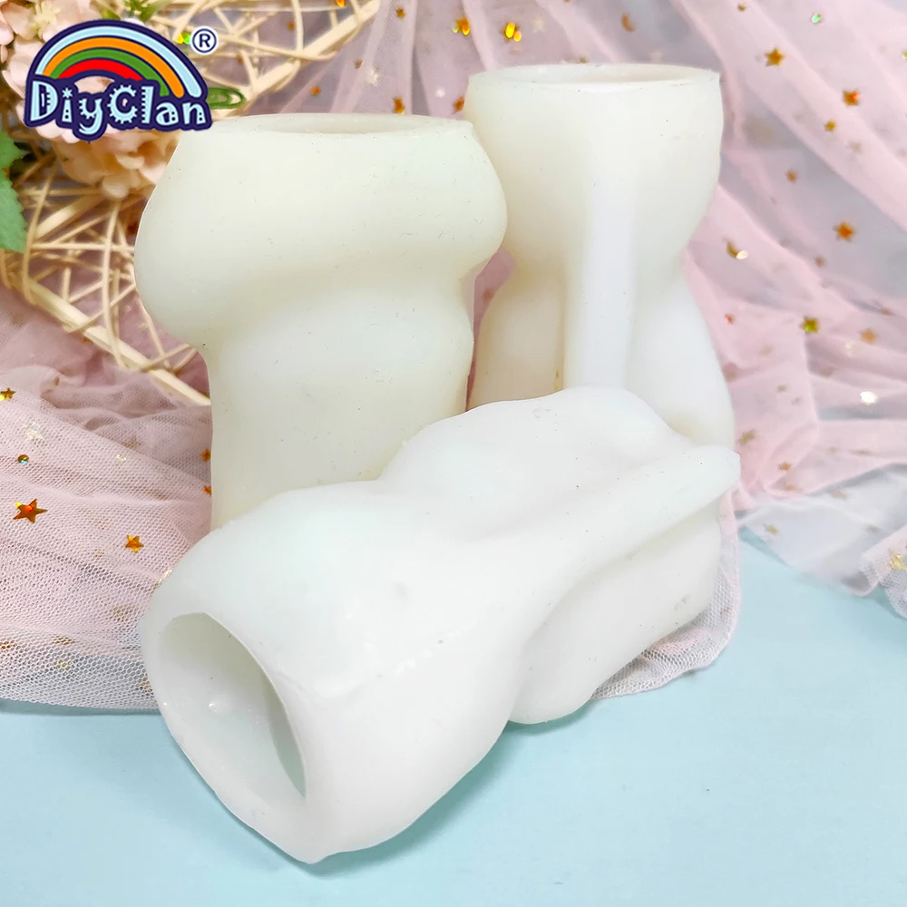 Cute Cartoon Girl Princess Model Silicone Mold Fondant Cake Decorating Tools Chocolate Mousse Dessert Kitchen Baking Cake Tools