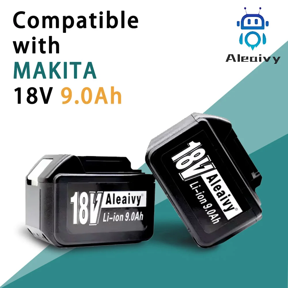 

High Capacity 18V 9.0Ah Replacement Battery for MAKITA BL1830 BL1840/BL1850/BL1860BLithium-Ion Rechargeable Battery