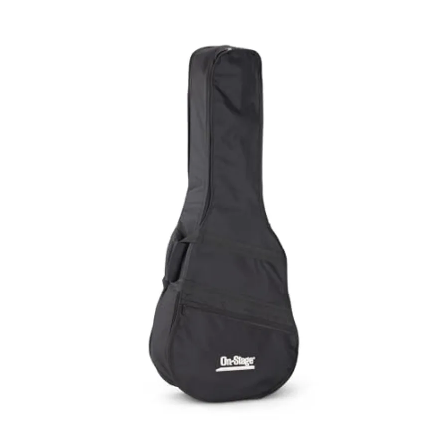 

OnStage GBA4550 Economy Acoustic Guitar Bag Soft Case for Instrument Protection Storage Transportation with Carrying Handle Poc