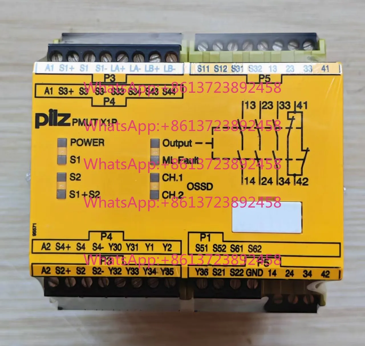 Pilz safety relay PMUT X1P 778010