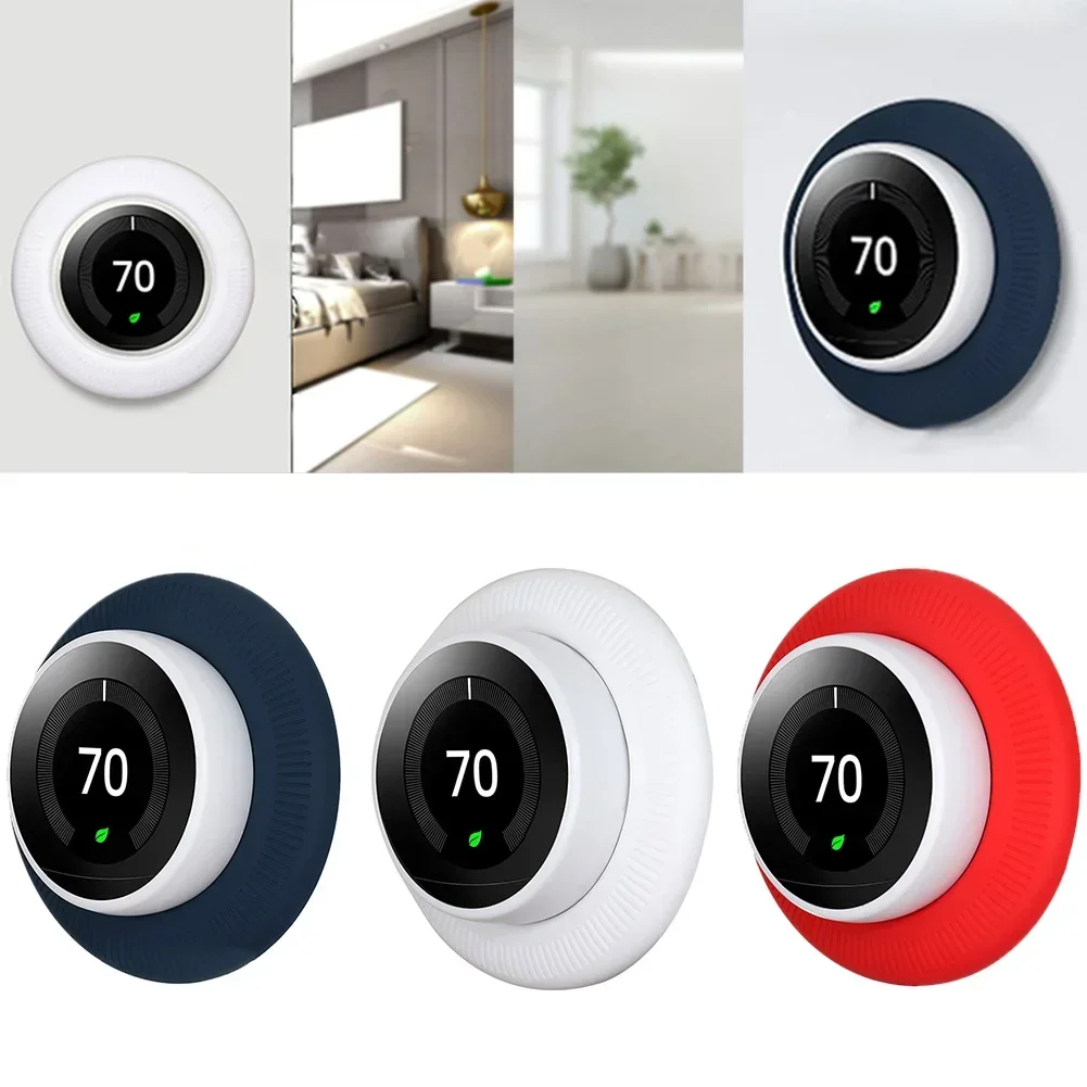 Thermostat Silicone Cover Nest Thermostat Case Display Brightness Light Brightness Manual Measurement Modern Look