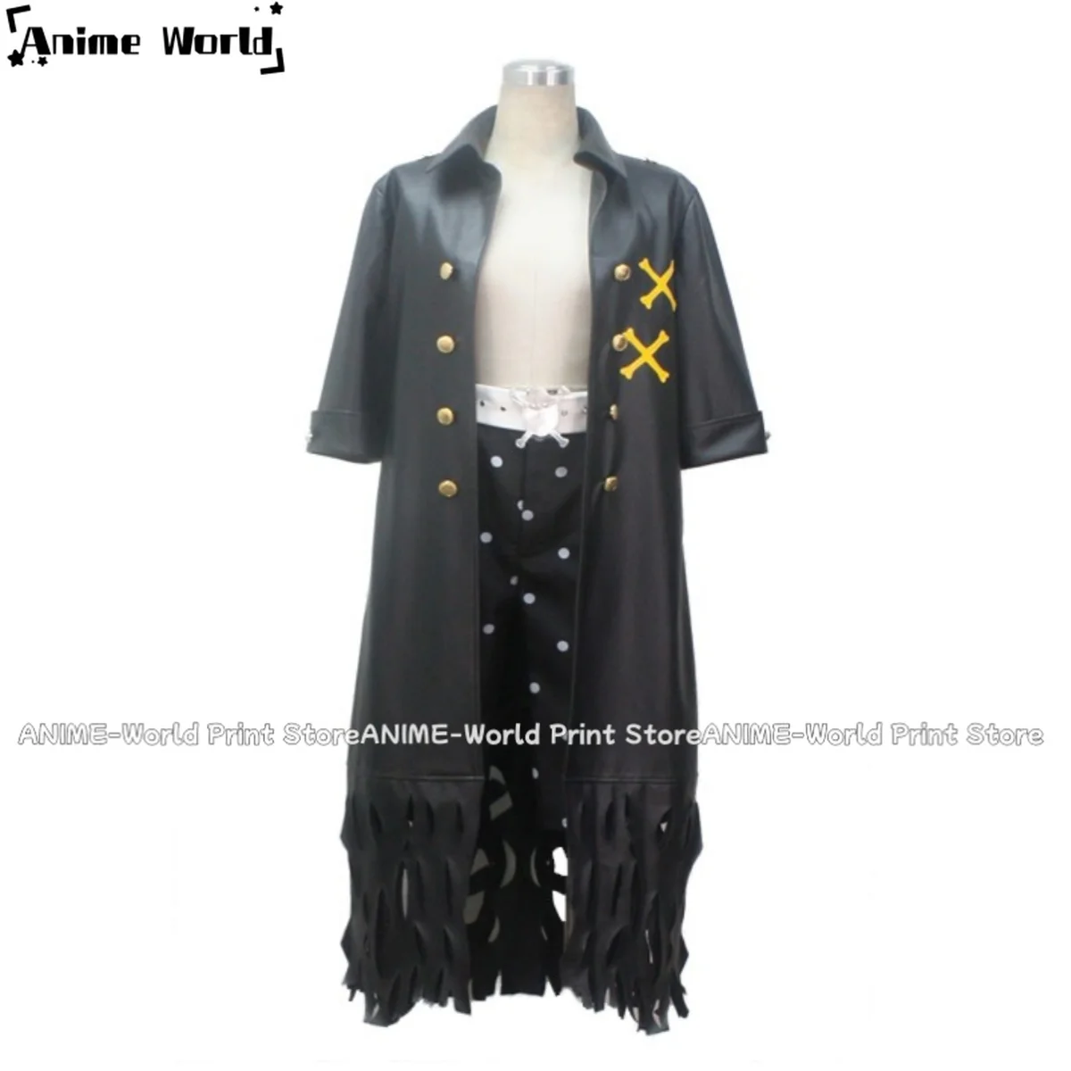 

《Custom Size》Ao No Exorcist Amaimon Cosplay Costume Black Cool Design Outfit Halloween Carnival Costume Cosplay