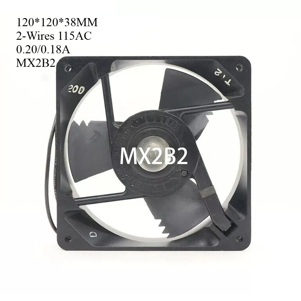 

Server Fan FOR COMAIR ROTRON 120*120*38MM 2-Wires 115AC 0.20/0.18A MX2B2 radiator
