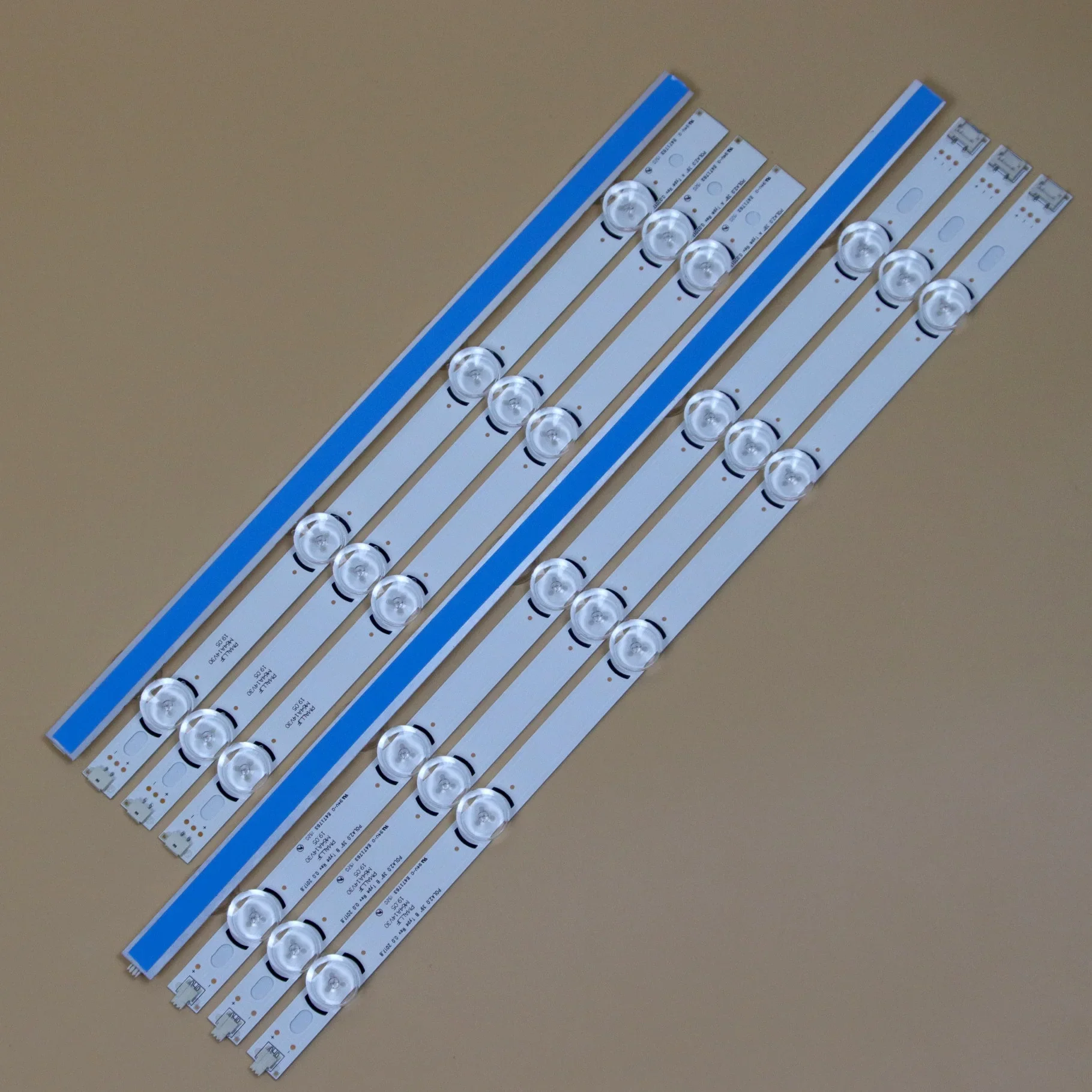 テレビ LED アレイバー LG 39 "39LN5757 39LN5758 39LN575R 39LN575S 39LN575U バックライトストリップキット 9 LED ランプレンズ 8 バンド HC390DUN