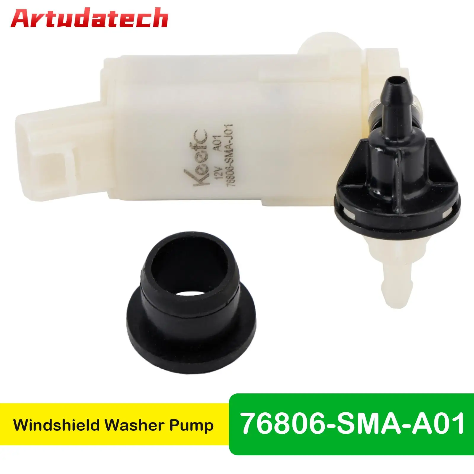 

Artudatech Windshield Washer Pump for Honda CR-V 2009-2012 76806-SMA-A01 Car Accessories