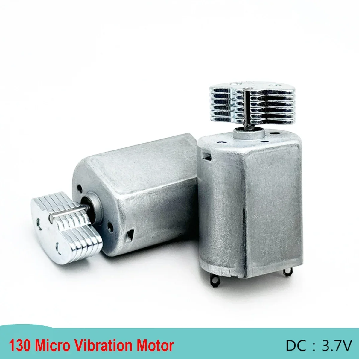 1PC Micro Flat 130 Vibration Motor DC 3V 3.7V 3300RPM Massage Vibrator 130-19110 Electric machine DIY Toy Massager Hobby Model