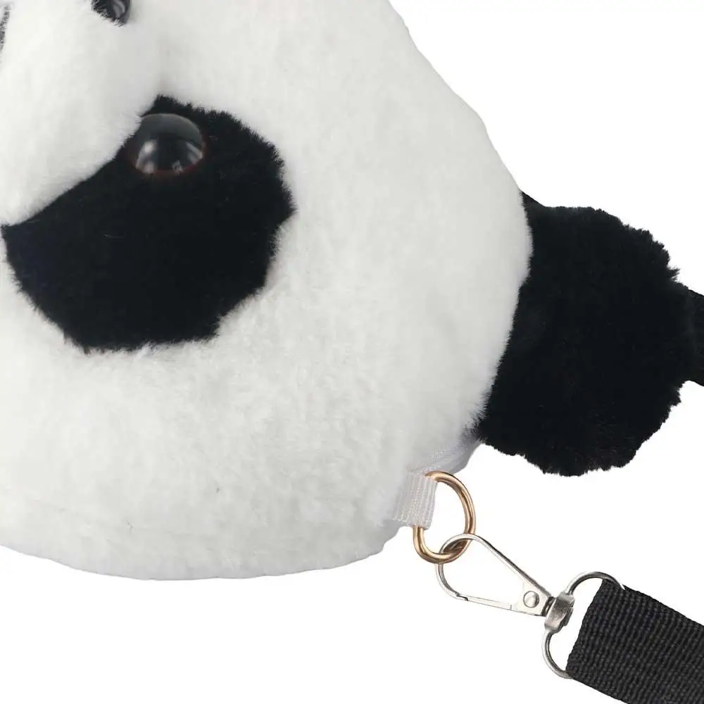 Simpatica mini borsa cartone animato rana portamonete in peluche orso panda borsa a tracolla singola per bambini borsa da donna borsa per bambola in peluche borsa per bambini