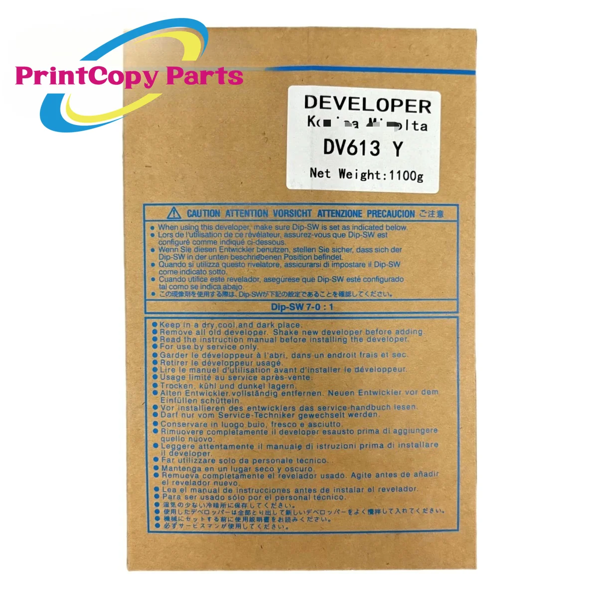DV613 Developer Powder for Konica Minolta C6000 C7000 C8000
