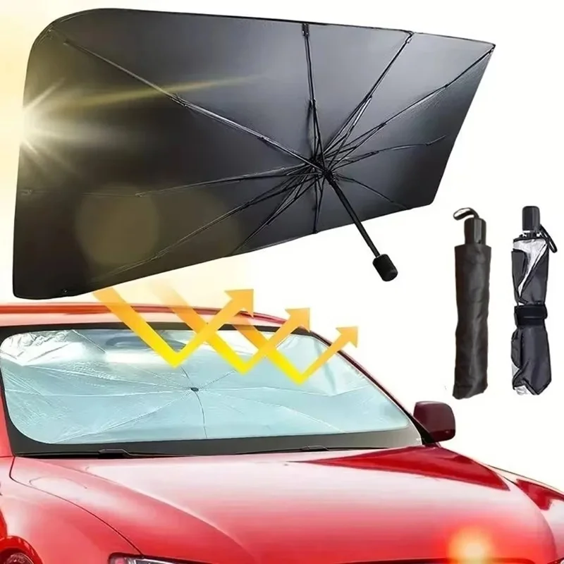 Multi Purpose Convenient Foldable Car Windshield Sunshades Interior Protechor Accessorie Part Auto Parasol Umbrella Front Covers