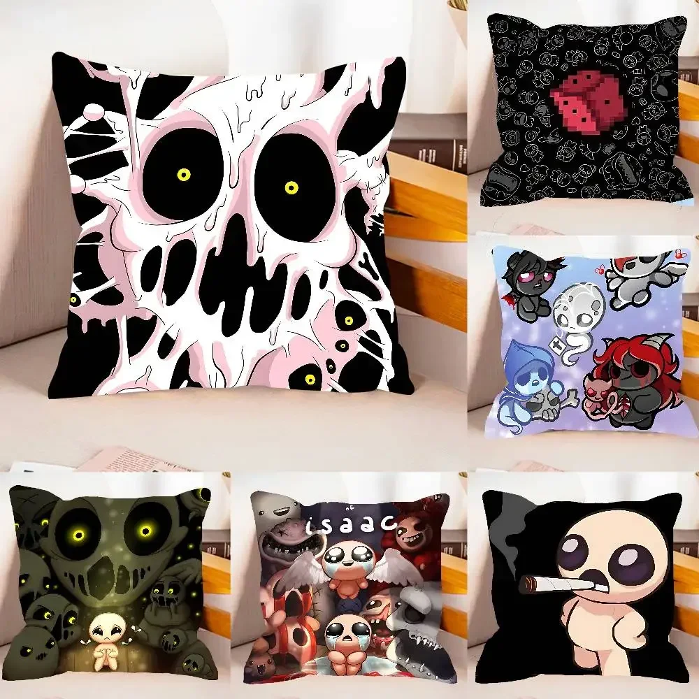 Game The B-Binding Of Isaac-s Pillow Case Pattern Printed Pillowcase For Living Room Sofa Cushion Cover & Bedroom Decor
