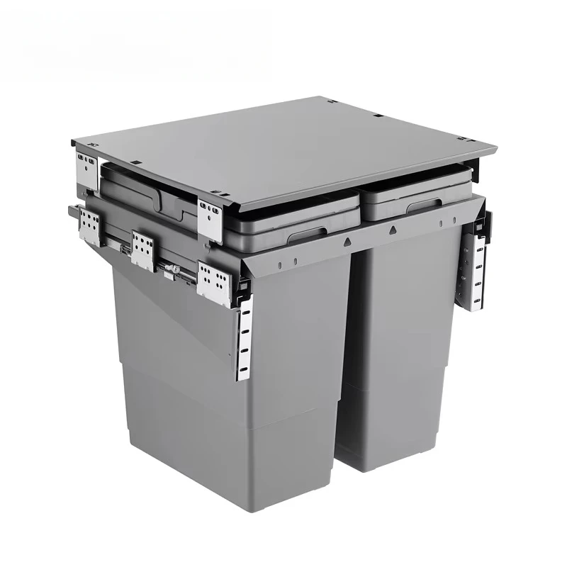 Garage Can Trash Bin Pull Out Waste Drawer: A Seamless Kitchen Upgrade thumbnail