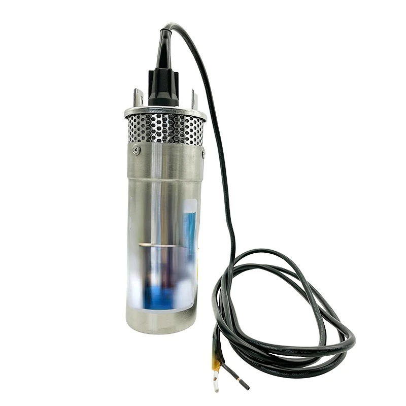 

Factory price 12 LPM 24 volt dc 100M Lift agriculture irrigation deep well solar water pump