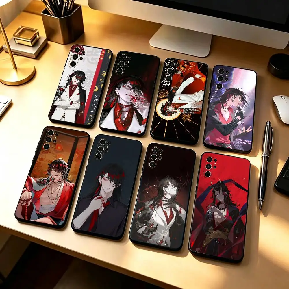 Virtual Idol Voice Daddy Demon V-VoxS  Painted Phone Case For Samsung S26,21,22,23,24,25,20,10,9,8,7,Ultra,Plus, Fe, Lite