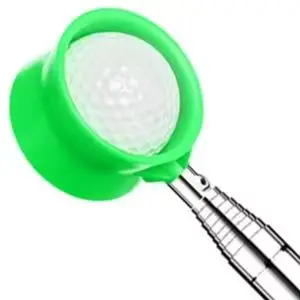 For Golf Balls Golf Accessory Telescopic Picker For Golfing Activities Maximum Extension 9ft Non-slip Grip Secure Grip Design