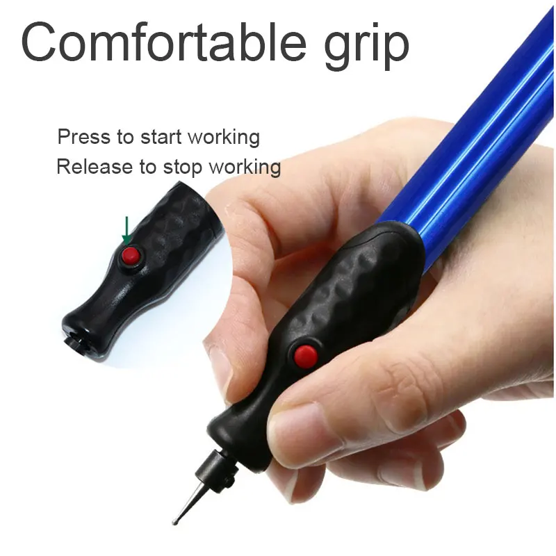 

Mini Electric Grinder Engraving Pen Set DIY Polishing Tool Small Cutting Manual Drilling Machine Power Tool