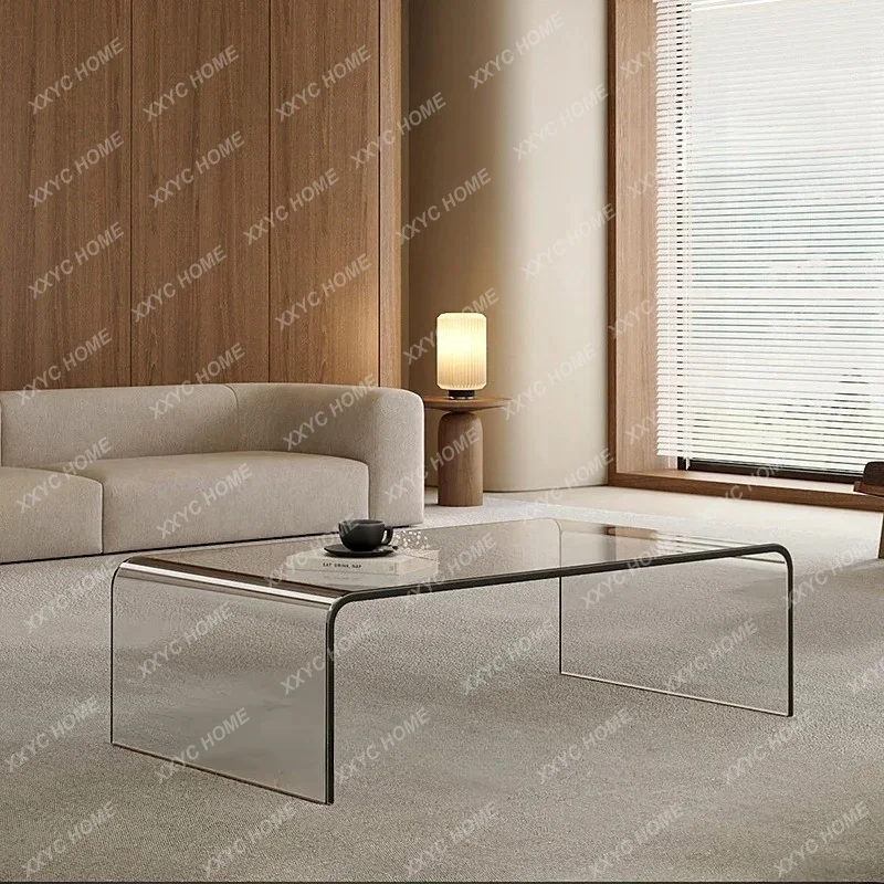 A Home Acrylic Coffee Table Living Room Household Small Apartment Minimalist Table