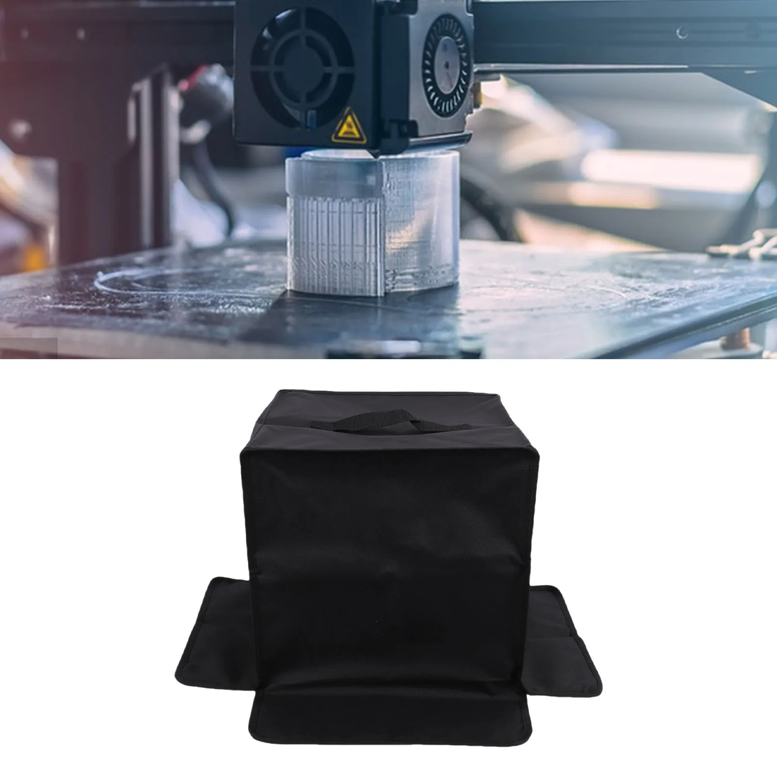 3D Printer Cover Fit for Bambu Lab A1 Mini Water Proof Dusts Guard Prevent Sunlight Dirties Spill Protector Aluminum Foil Cloth - view 3