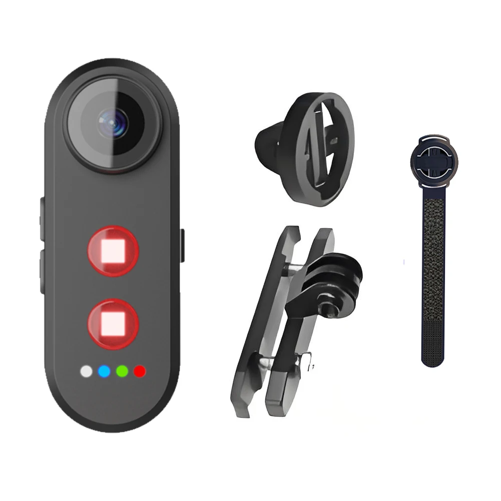 

Задний фонарь камеры -150 ° Широкоугольная камера Велосипедная камера с задним фонарем Радар Велосипедный задний фонарь для дороги Горная ночная езда