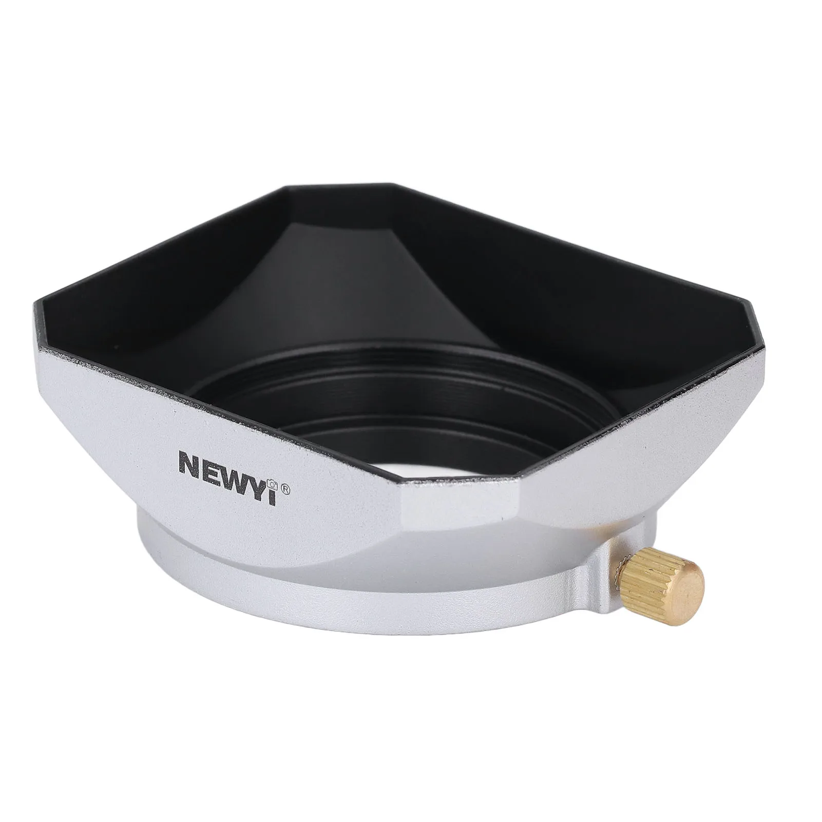 غطاء عدسة مربع من NEWYI ، سبائك الألومنيوم ، غطاء كاميرا ABS ، عدسات بطول بؤري ، 45 من العدسات ، 43 ، 58 ، 25