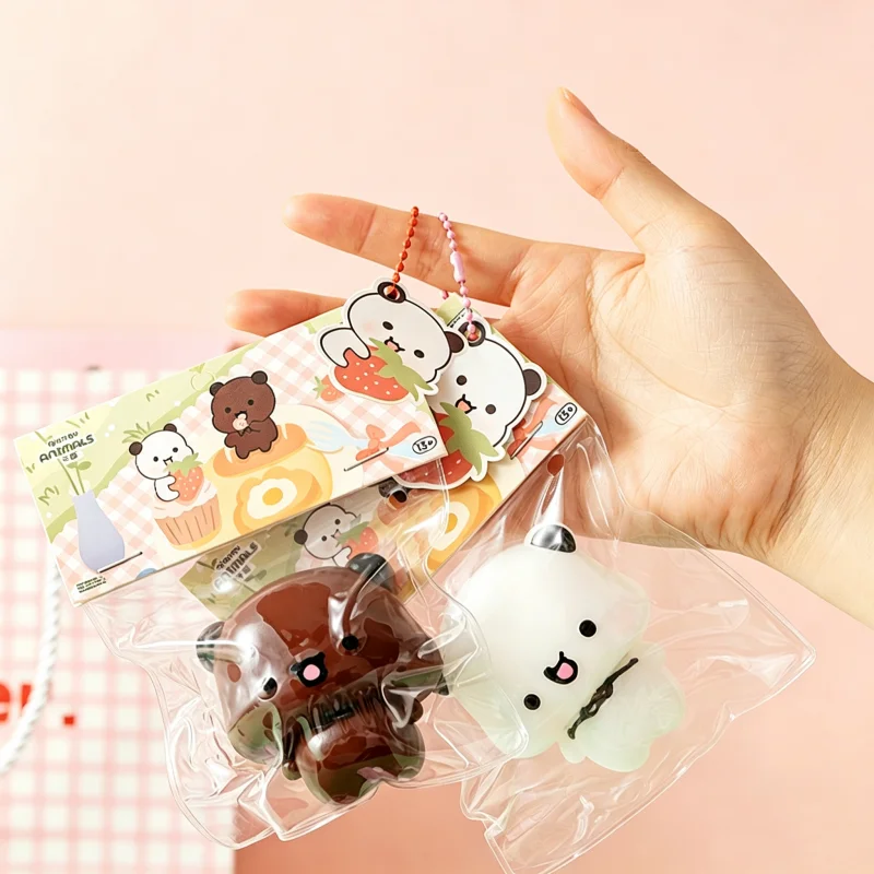 Bubu Dudu Squishy Panda Bear Squeeze Toy Stress Slow Rising Decompression Sensory Toy Funny Gift