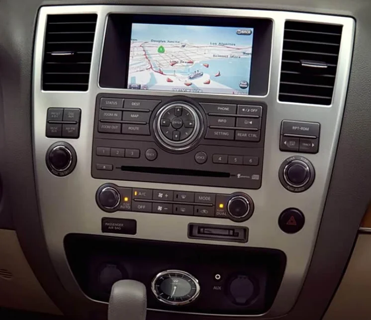 Android14 12.1 Inch Car Radio For Nissan Armada For Infiniti QX56 2008-2011 GPS Navigation Carplay Multimedia Player Head Unit