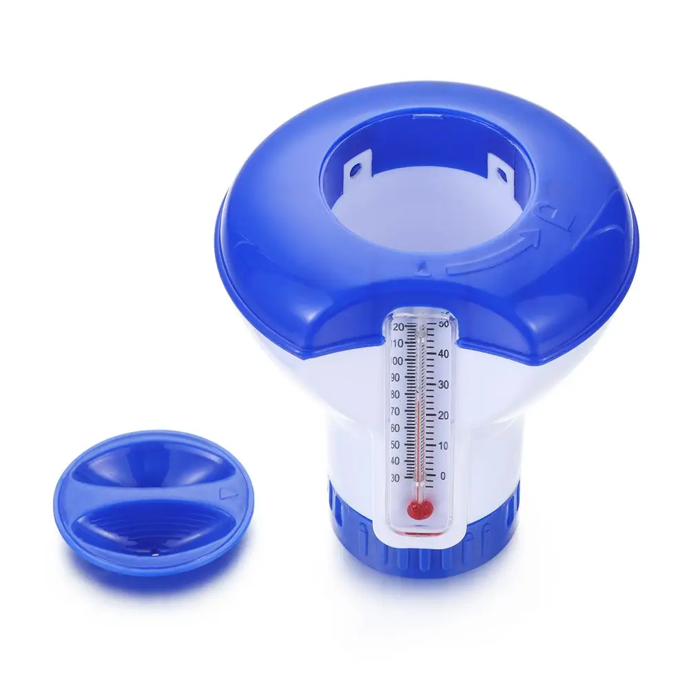 Tool Floating Pills Disinfecting Box Automatic Drug Dispenser Swimming Pool Accessories Floating Chlorine Chemical Dispenser