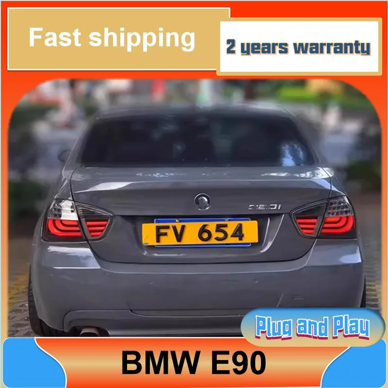 Car Styling for BMW E90 Taillights 3 Series Rear Lights 318i 320i 325i Rear DRL Fog Brake Turn Signal Reversing