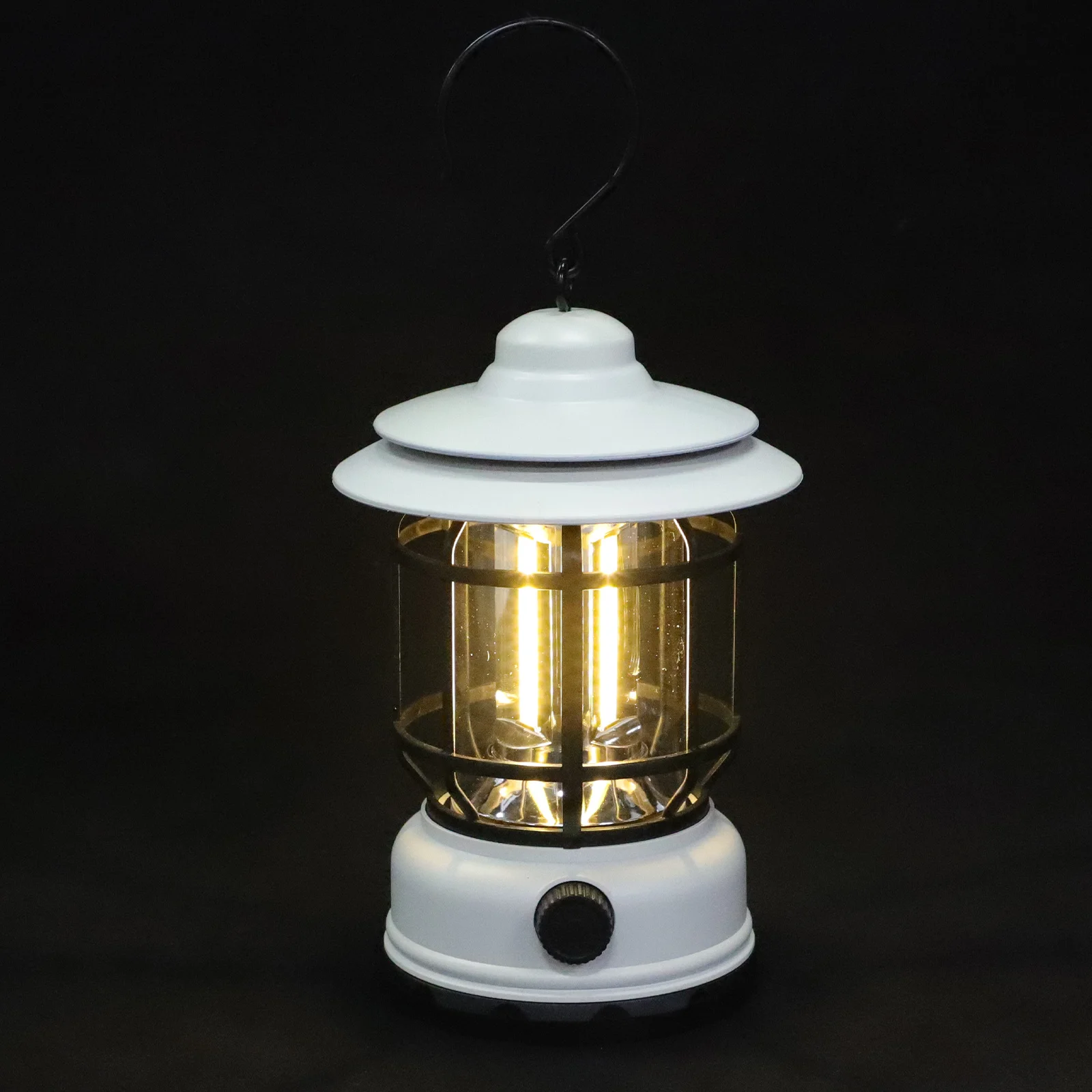 

Retro Style Wear-Resistant Camping Lamp Portable Tent Light Handheld Adjustable Outdoor Use Tent Lamp Outdoor Camping Light